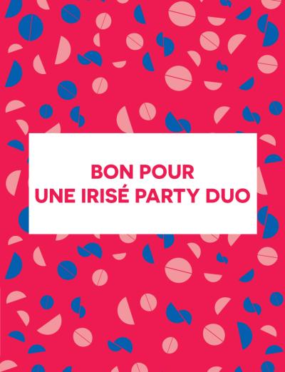 Bon Cadeau pour une Irise Party Duo (cours de maquillage)